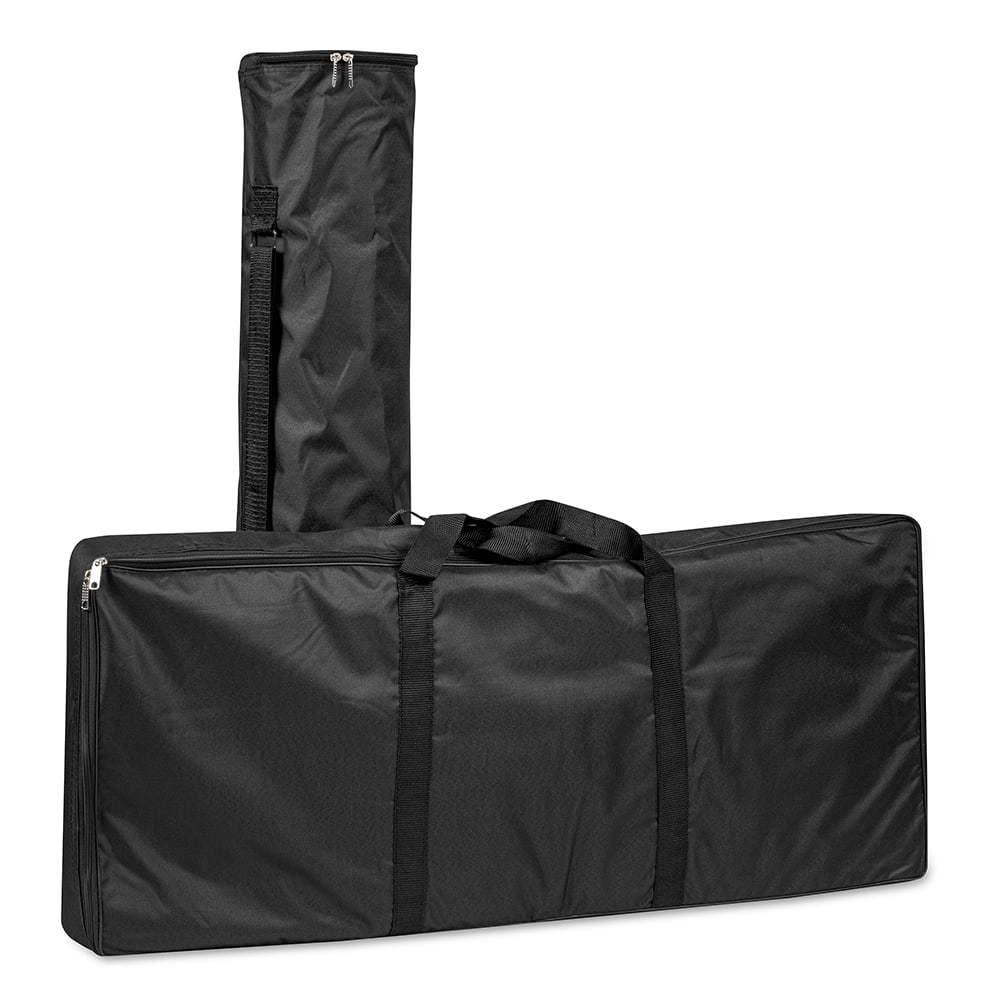 Masă sampling - promo desk, info desk, pop-up counter Promo 4 cu raft - dreptunghiular