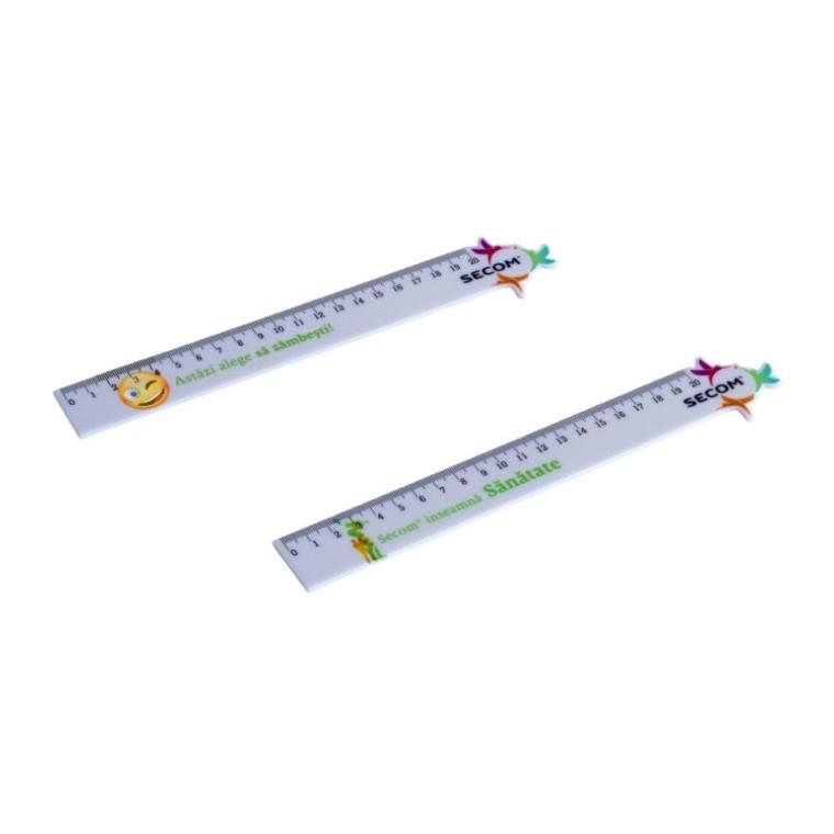 Rigle din plexiglas personalizate
