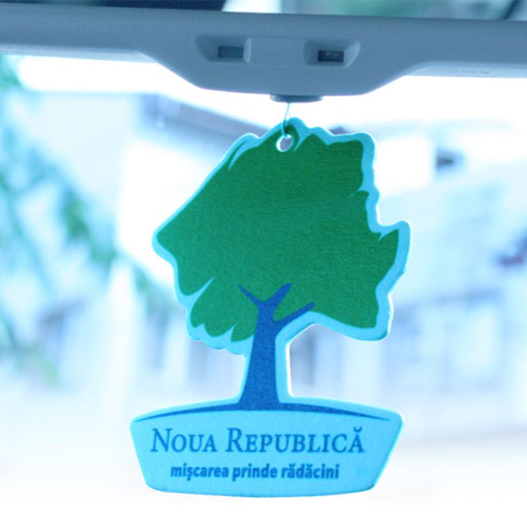 Odorizante auto din carton absorbant personalizate 