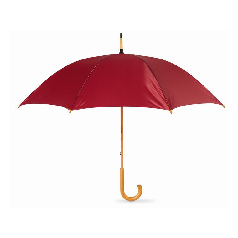Umbrelă cu mâner din lemn CALA Vișiniu