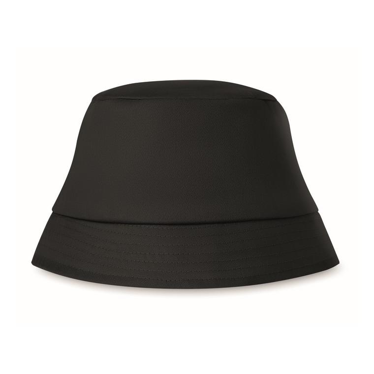 Pălărie de soare din bumbac 160 gr BILGOLA Negru