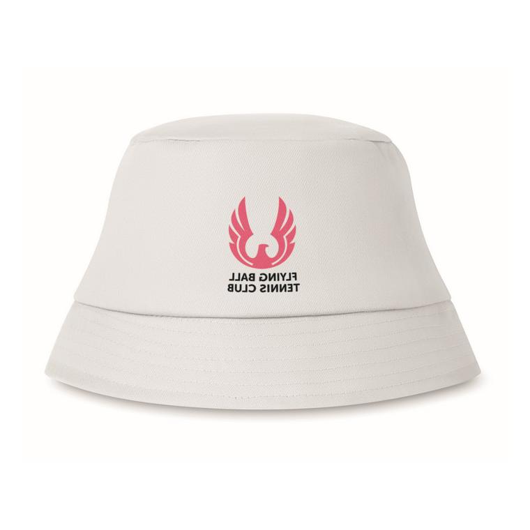 Pălărie de soare din bumbac 160 gr BILGOLA Alb