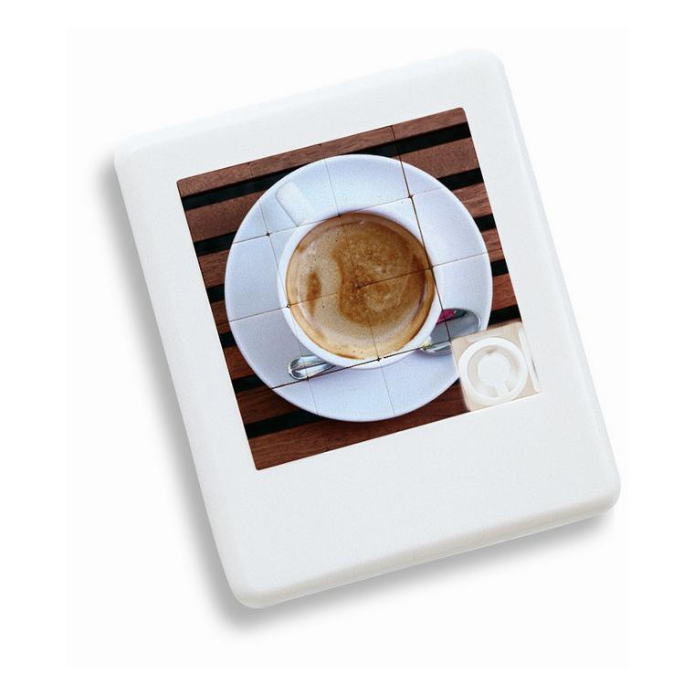 Puzzle din plastic HIPS DIVER Alb