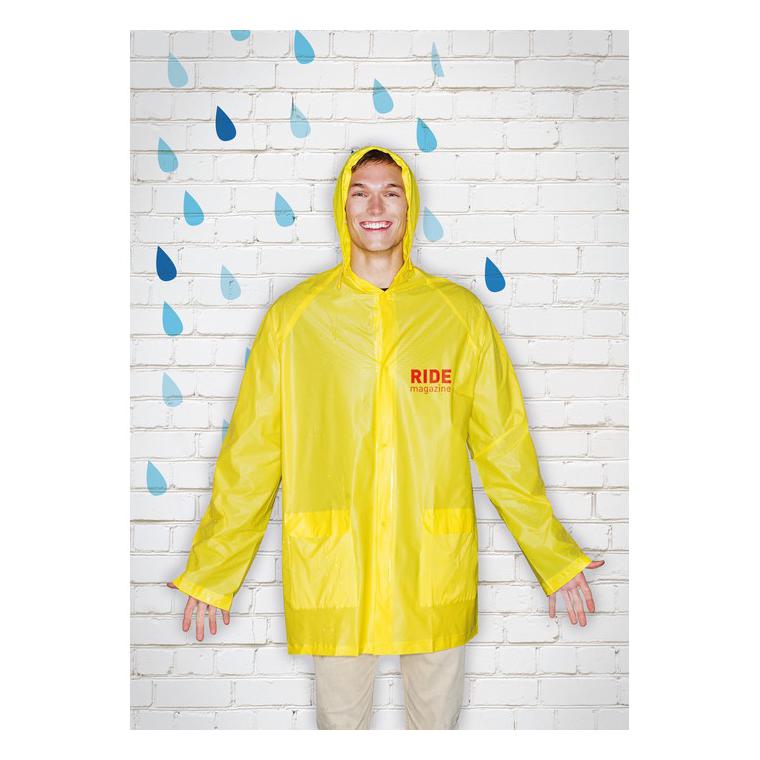 Impermeabil cu glugă. PVC BLADO Galben