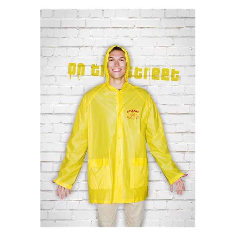 Impermeabil cu glugă. PVC BLADO Galben