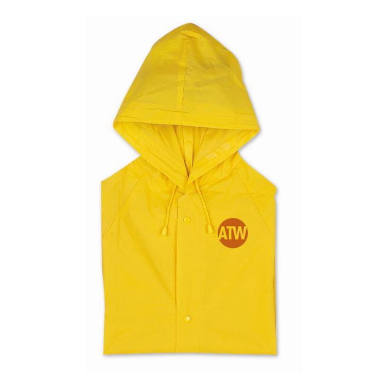 Impermeabil cu glugă. PVC BLADO Galben