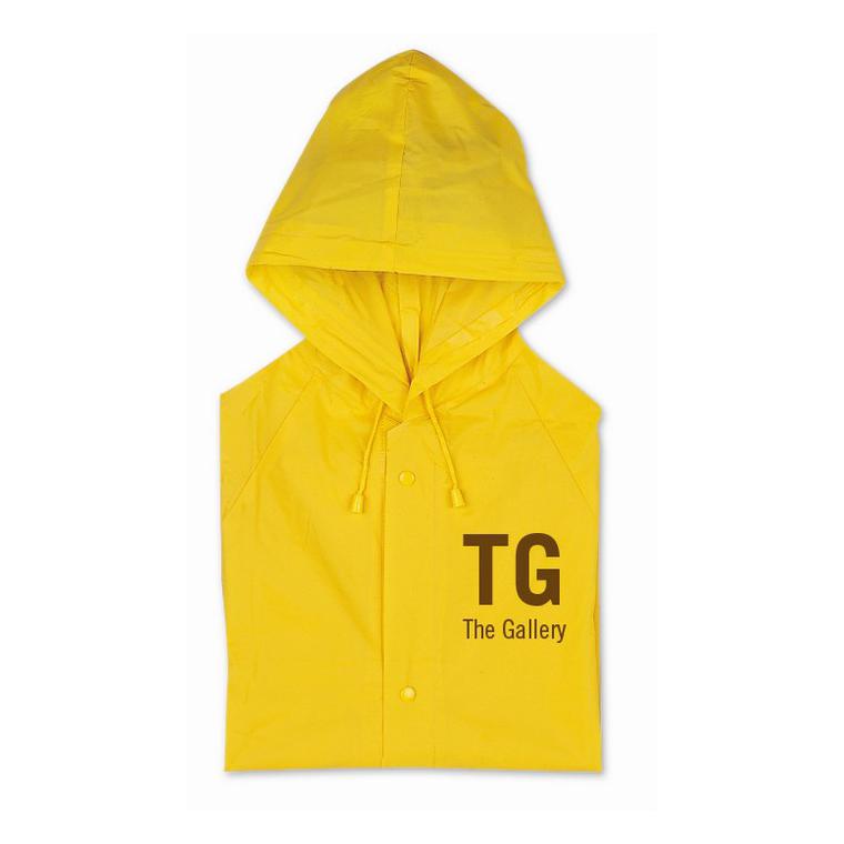 Impermeabil cu glugă. PVC BLADO Galben