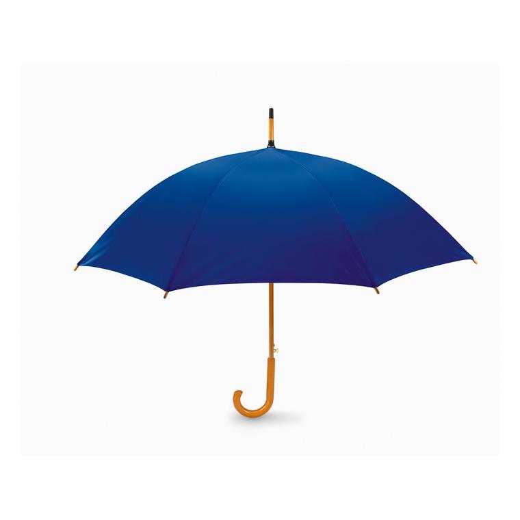 Umbrelă automată/ mâner lemn CUMULI Albastru