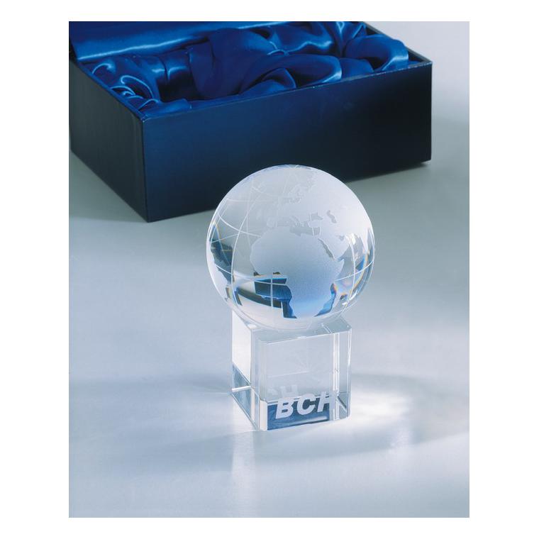 Press-papier din cristal MUNDI Transparent