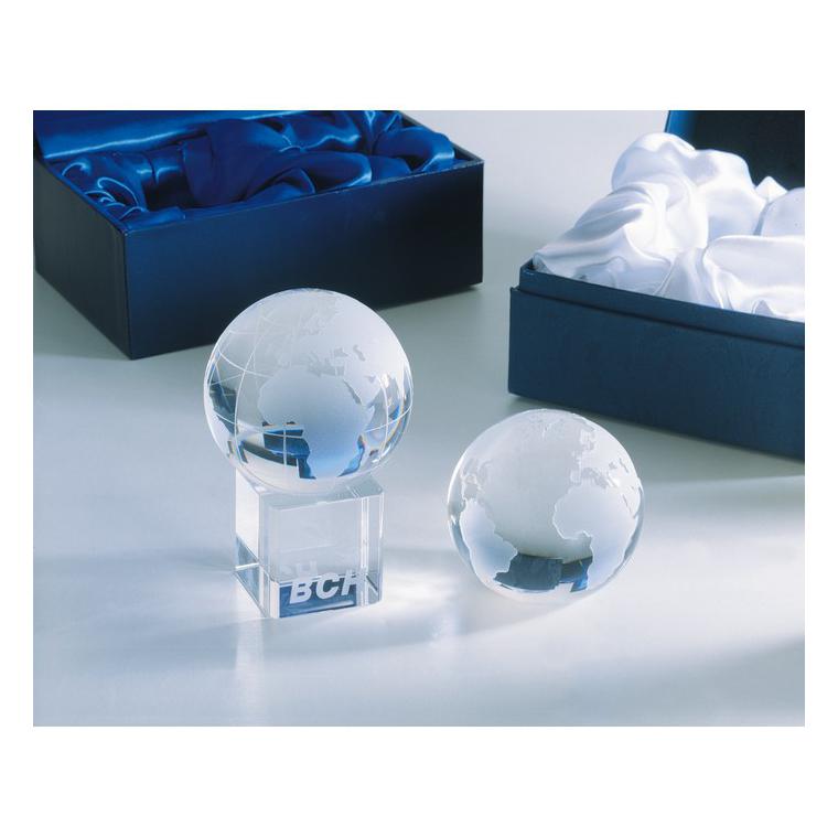 Press-papier din cristal MUNDI Transparent