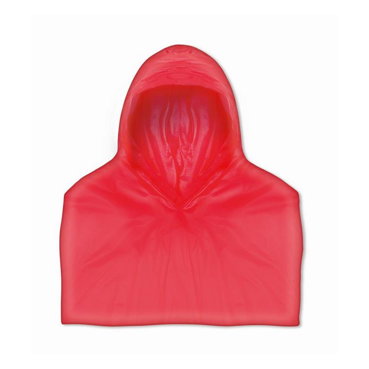 Impermeabil cu glugă în husă REGAL Roșu