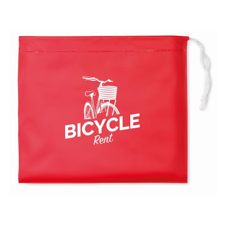 Impermeabil cu glugă în husă REGAL Roșu