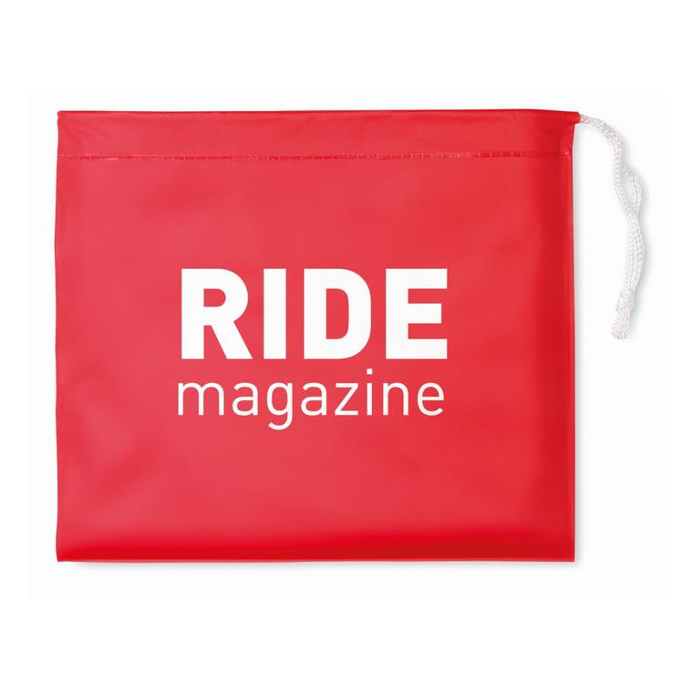 Impermeabil cu glugă în husă REGAL Roșu