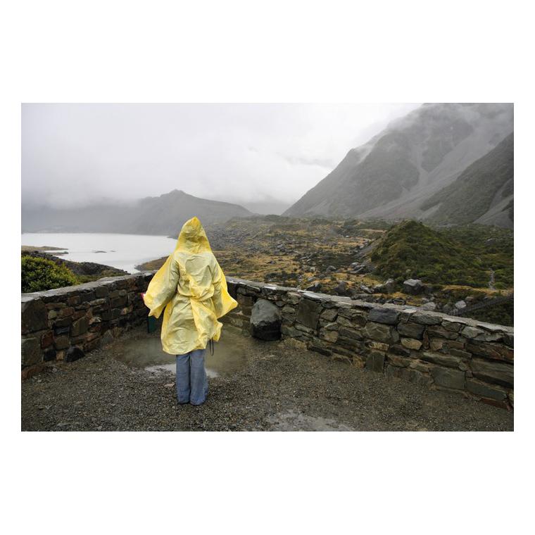 Impermeabil cu glugă în husă SPRINKLE Galben