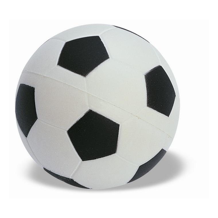 Jucărie anti-stres football GOAL Alb/negru