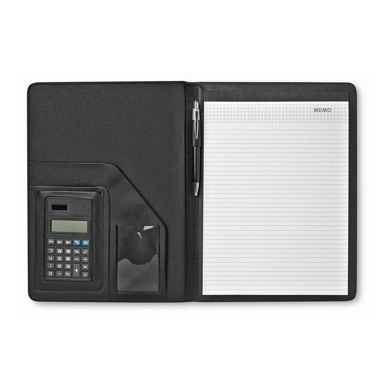 Mapă A4 din imitaţie piele NADIA Negru