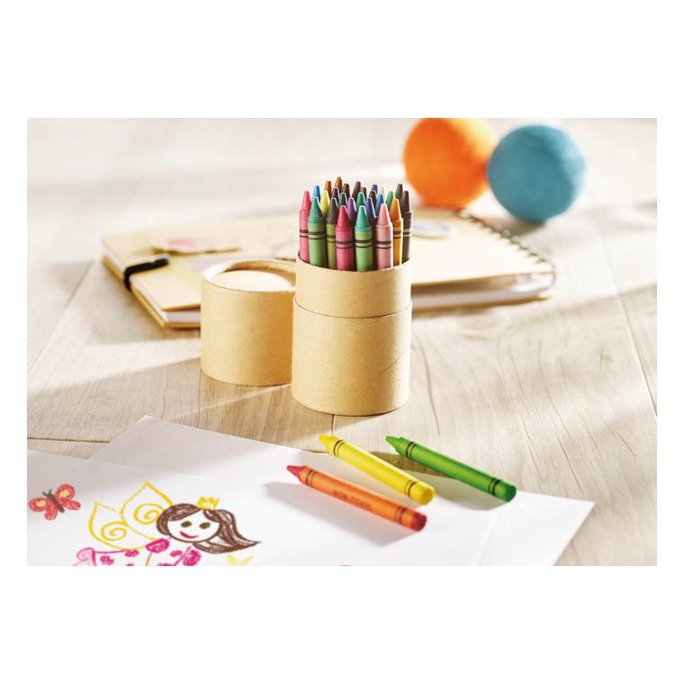 30 creioane cerate STRIPER Bej