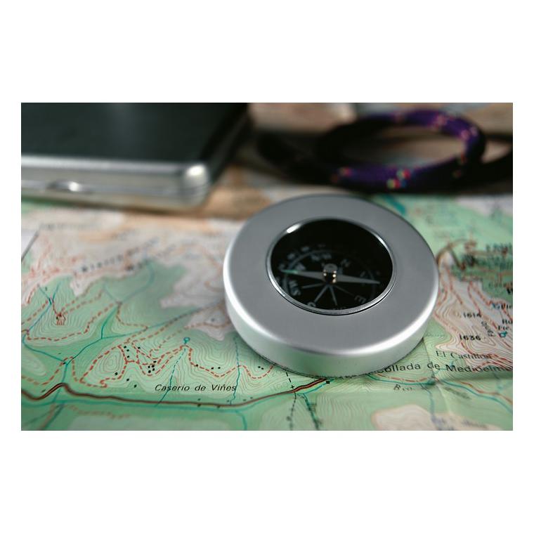 Busolă clasică din aluminiu TARGET Argintiu mat