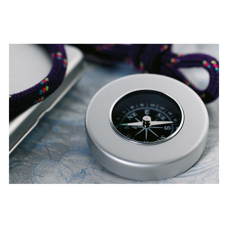 Busolă clasică din aluminiu TARGET Argintiu mat