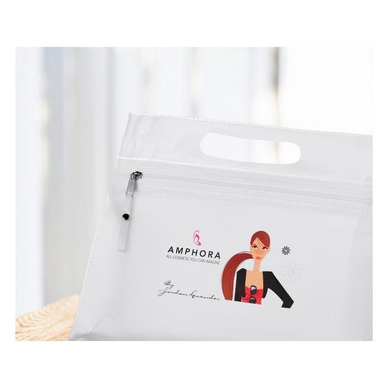 Borsetă transparentă din PVC MOONLIGHT Transparent
