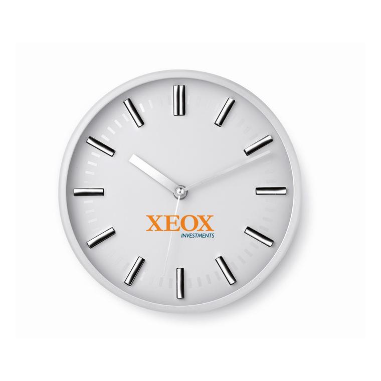 Ceas de perete rotund COSY Alb