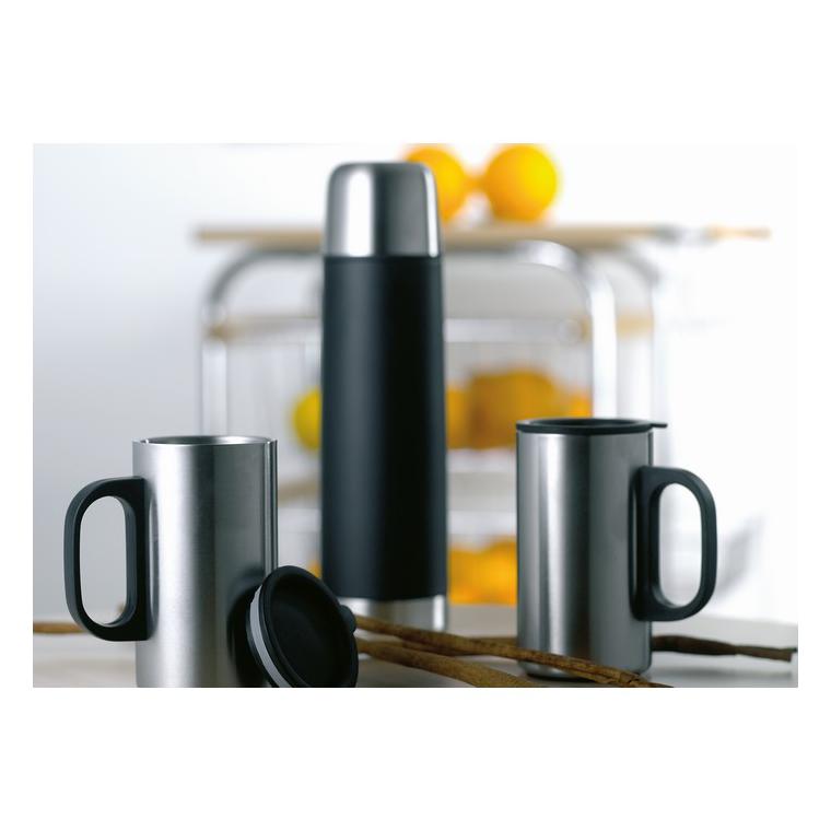 Termos din oţel inoxidabil ISOSET Negru