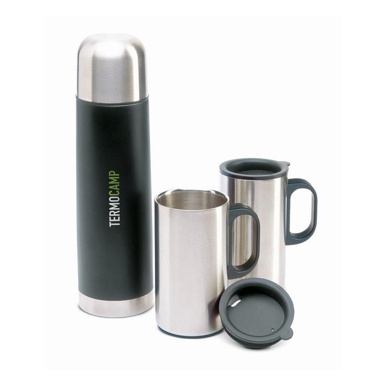 Termos din oţel inoxidabil ISOSET Negru