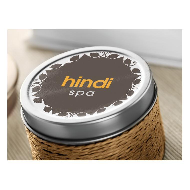 Lumânăre parfumată în cutie DELICIOUS Maro