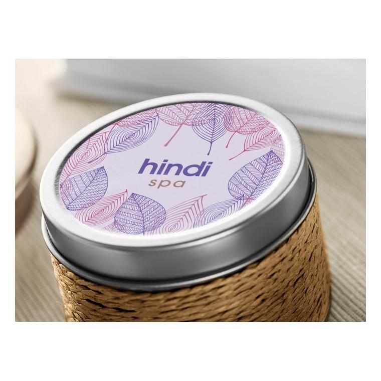 Lumânăre parfumată în cutie DELICIOUS Maro