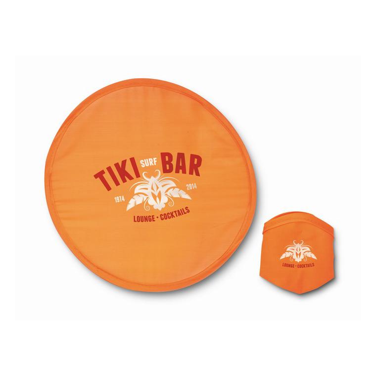 Frisbee pliabil din nailon ATRAPA Portocaliu
