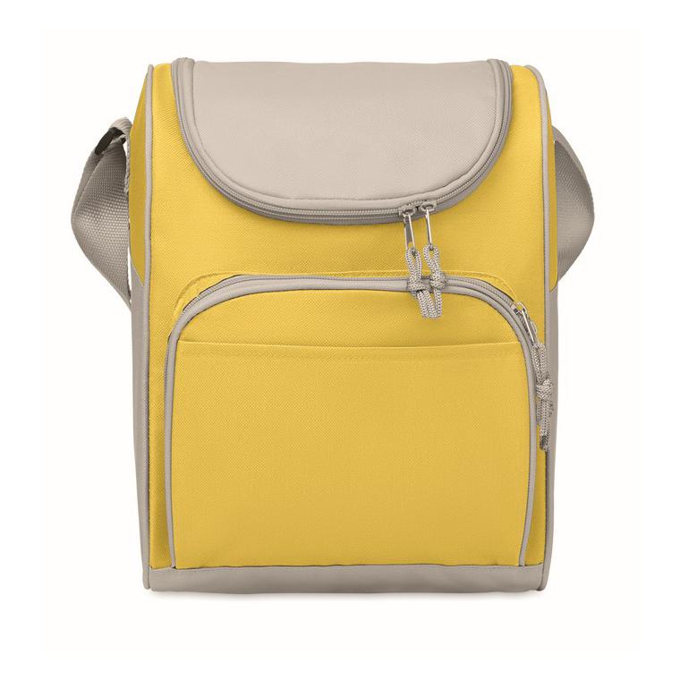 Geantă - răcitor cu buzunar ZIPPER Galben