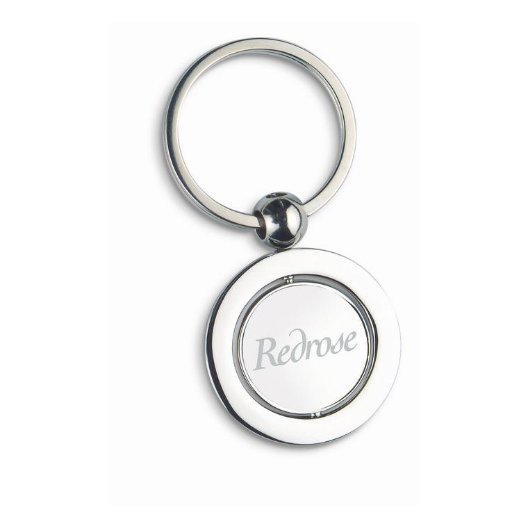 Breloc metalic GLOBY Argintiu