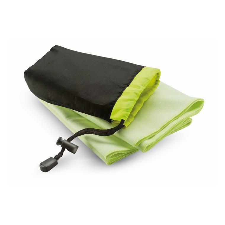 Prosop sport în husă din nylon DRYE Verde