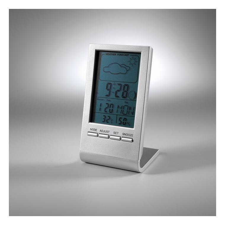 Staţie meteo cu ecran LCD SKY Argintiu