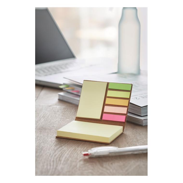 Set notes adezive VISIONMAX Bej