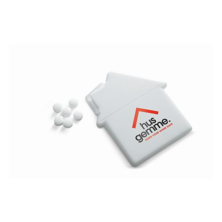 Cutie cu dropsuri de mentă BERMONDS Alb