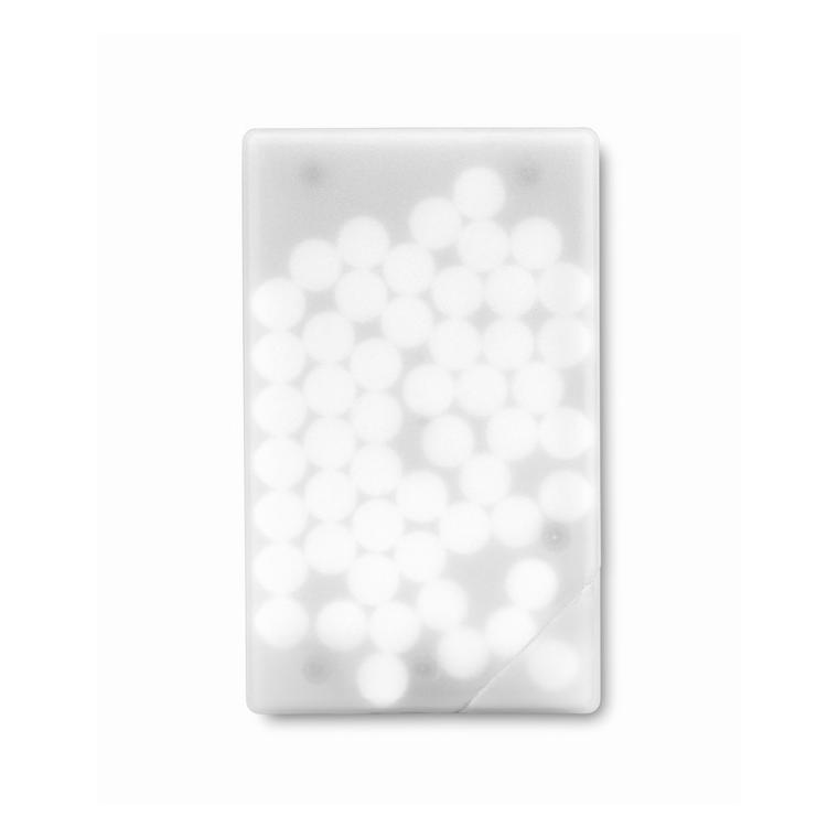 Cutie dropsuri de mentă MINTCARD Transparent