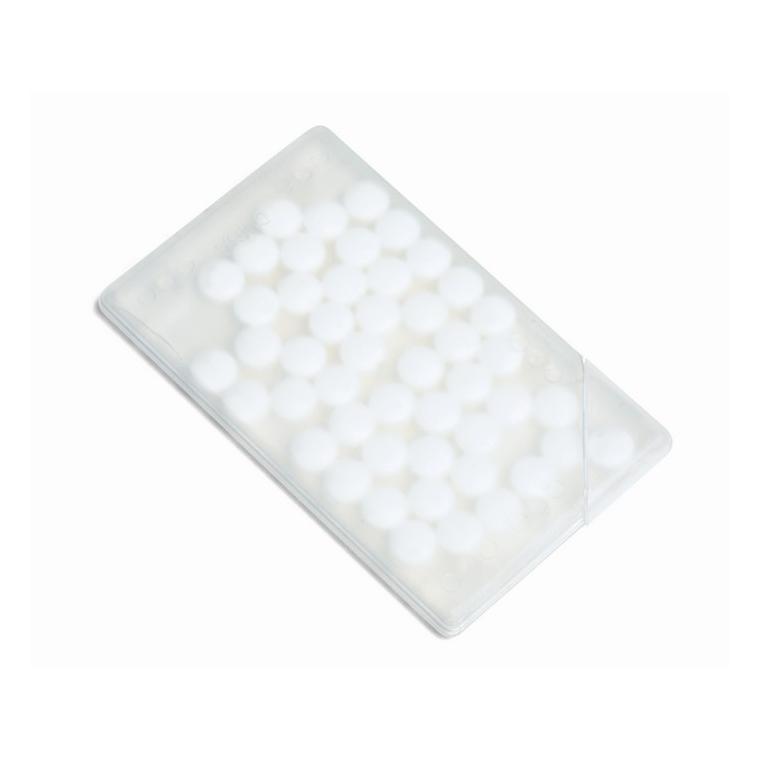 Cutie dropsuri de mentă MINTCARD Transparent