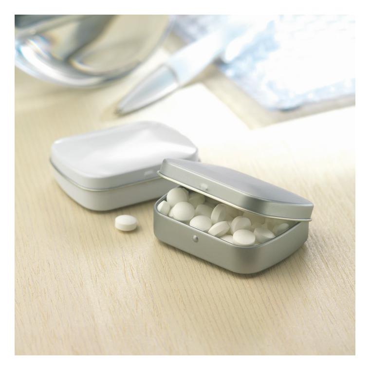 28 grame drajeuri mentolate BRISE Argintiu mat