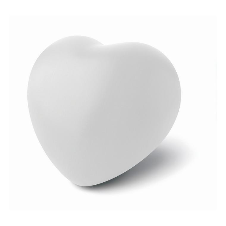 Anti-stress heart PU material LOVY Alb