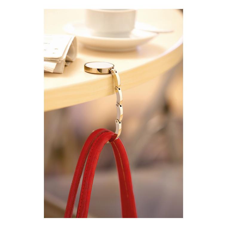 Dispozitiv de agăţat poşeta MADAME Argintiu