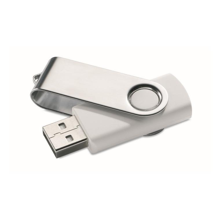 TECHMATE. USB FLASH 8GB        MO1001-48 TECHMATE PENDRIVE Alb