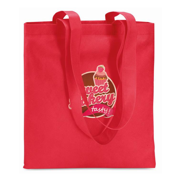 Sacoşă de cumpărături neţesut TOTECOLOR Roșu