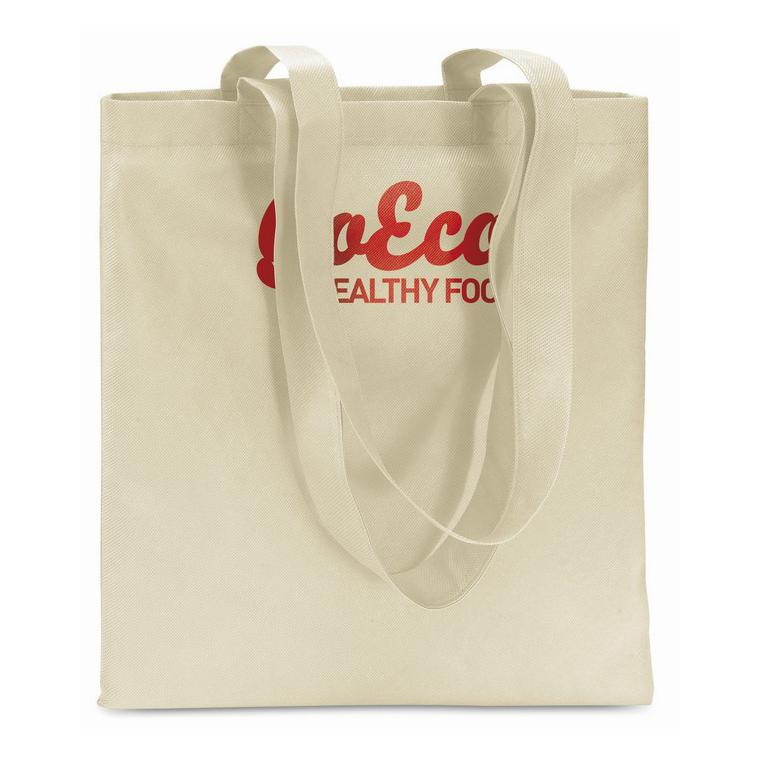 Sacoşă de cumpărături neţesut TOTECOLOR Fildeș