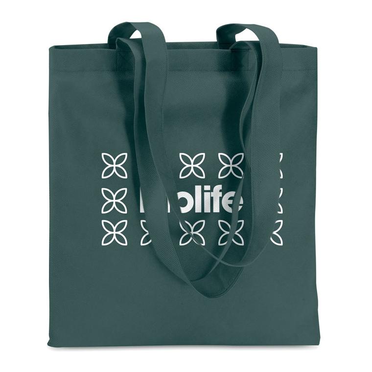 Sacoşă de cumpărături neţesut TOTECOLOR Verde Inchis