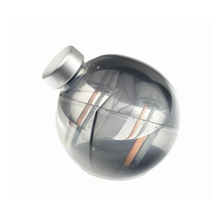 Ceas cu funcţionare pe lichid DROPPY Argintiu mat