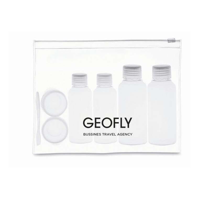 Bagaj cabină cu 6 sticle AIRPRO Transparent