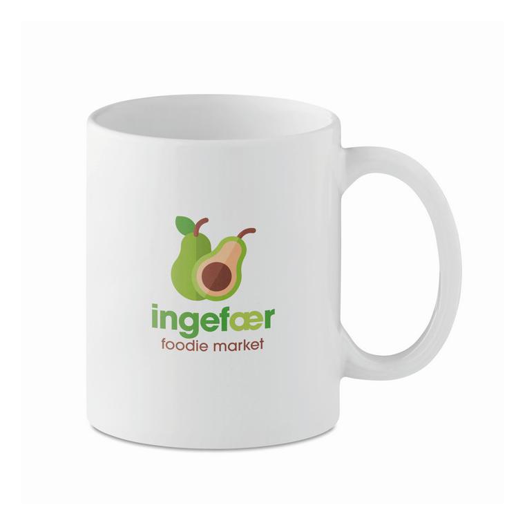 Cană cilindrică 300 ml DUBLIN Alb