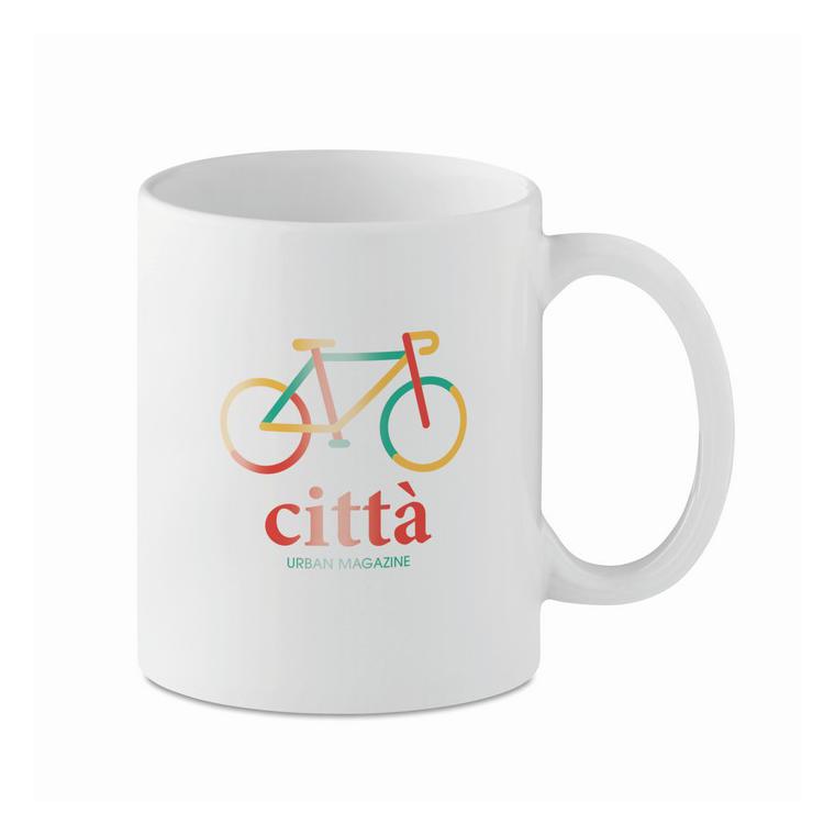 Cană cilindrică 300 ml DUBLIN Alb