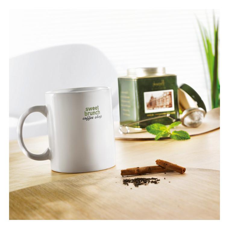 Cană cilindrică 300 ml DUBLIN Alb